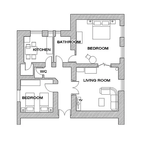 Center Big With Private Parking Apartmán *